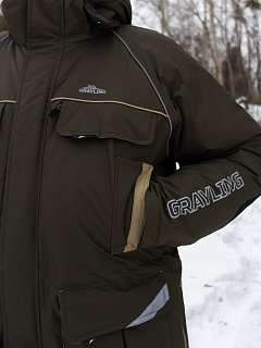 Камчатка МАГМА костюм для рыбалки GRAYLING. зимний хаки